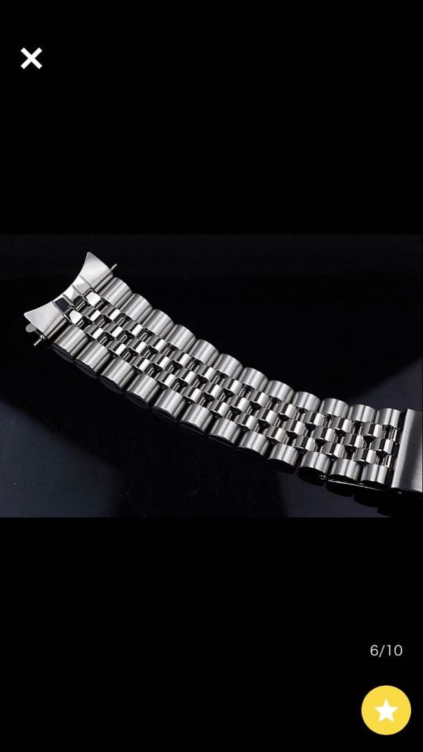 美品純正ロレックスデイトジャスト 5連ジュビリー ブレス