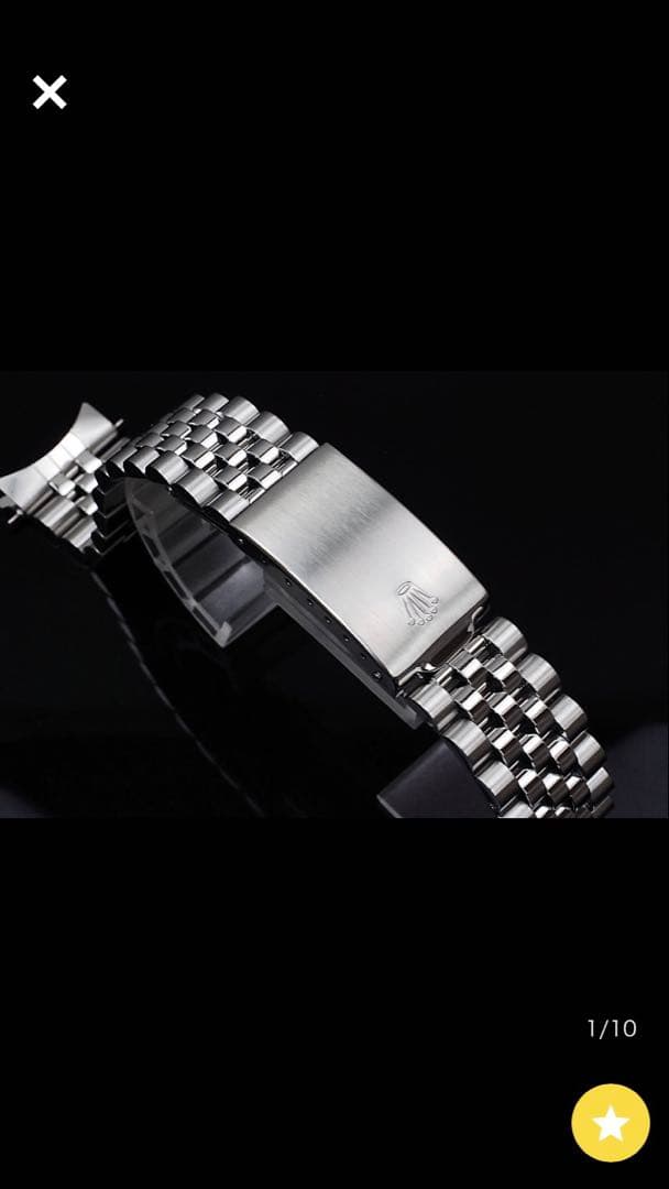 美品純正ロレックスデイトジャスト 5連ジュビリー ブレス