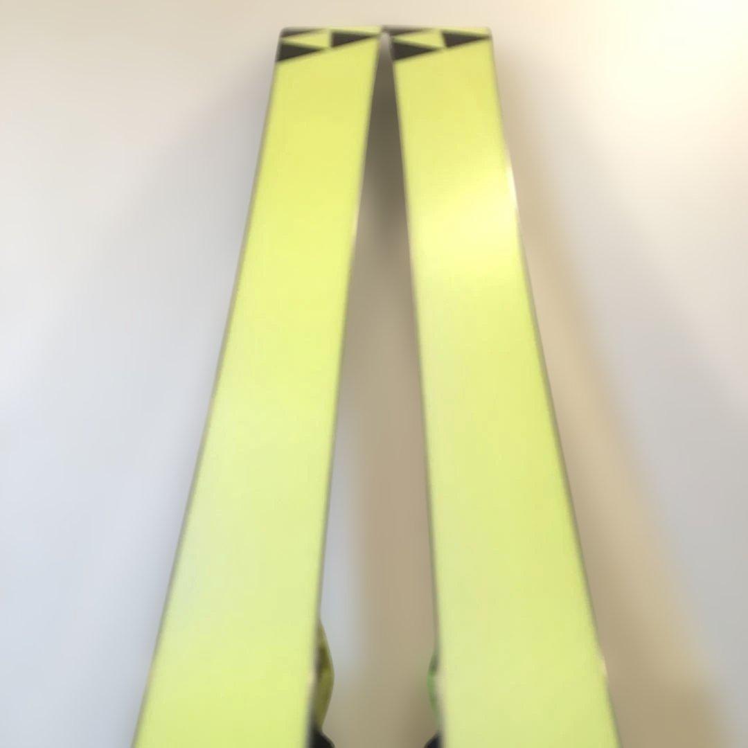 FISCHER RC4 C スキー板 黒/黄 バインディング付き