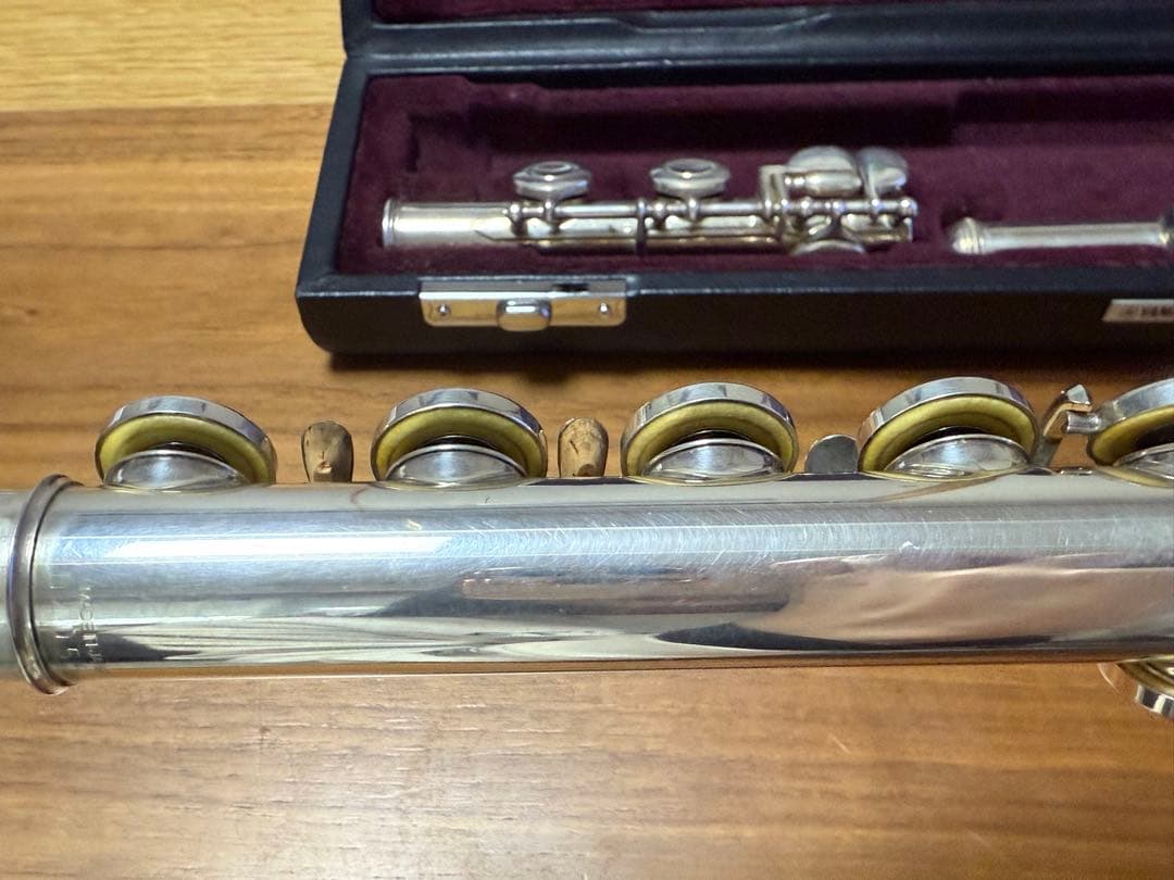 Yamaha YFL-411 フルート 本体 ケース付き