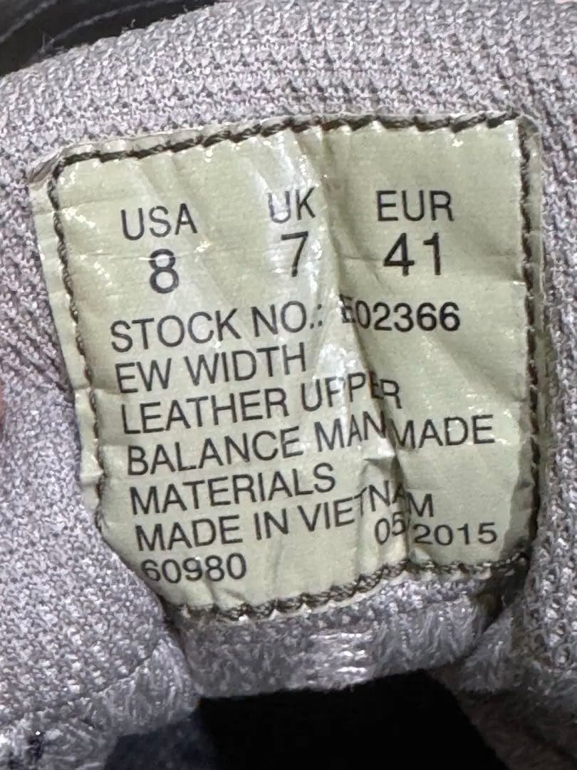 s*n様 ベイツ　デルタ6 BATES DELTA6 usサイズ8