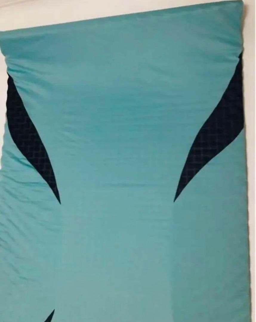 西川　エアーポータブルモバイルマット　シングル　カバー付き　旅行　出張