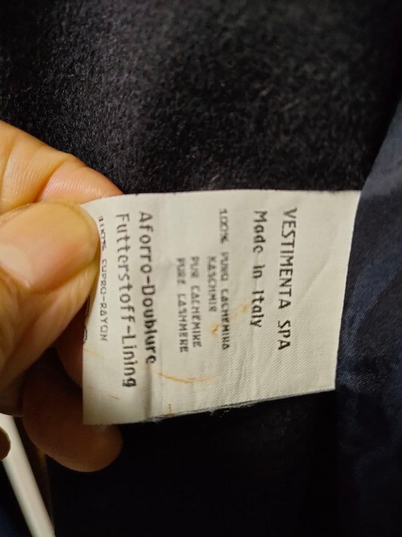 ヒルトンHILTONカシミア100%コート　ロロ・ピアーナ