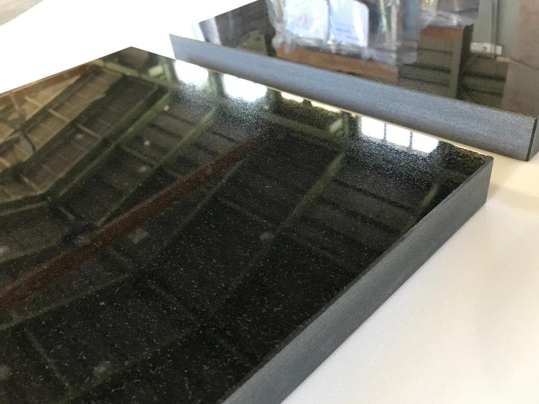 【アリス】天然黒御影石オーディオボード　ペア　他3件　送料無料