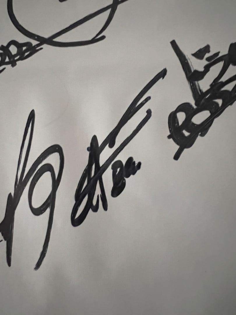 お*ぎ様 SUPER BEAVER 全員直筆サイン入りTシャツ