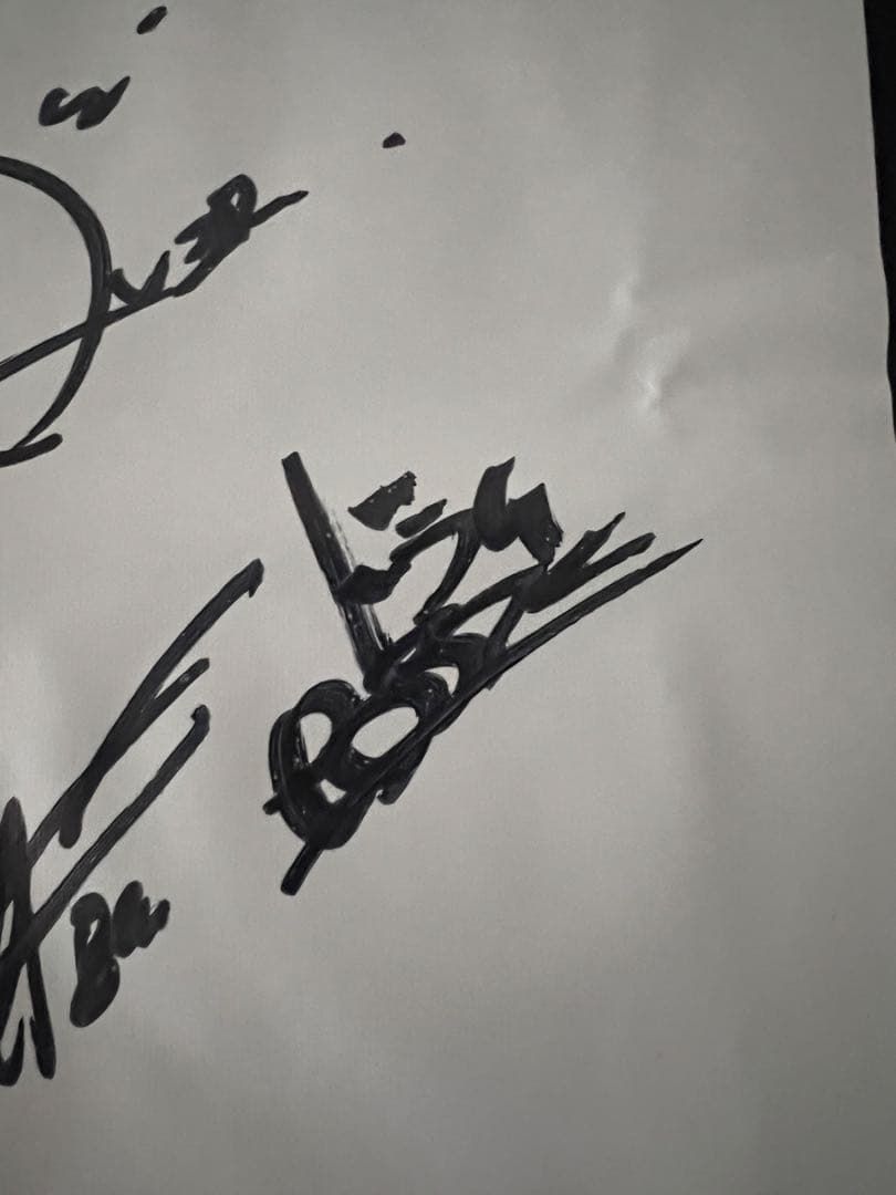 お*ぎ様 SUPER BEAVER 全員直筆サイン入りTシャツ