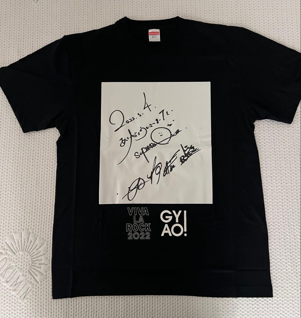 お*ぎ様 SUPER BEAVER 全員直筆サイン入りTシャツ