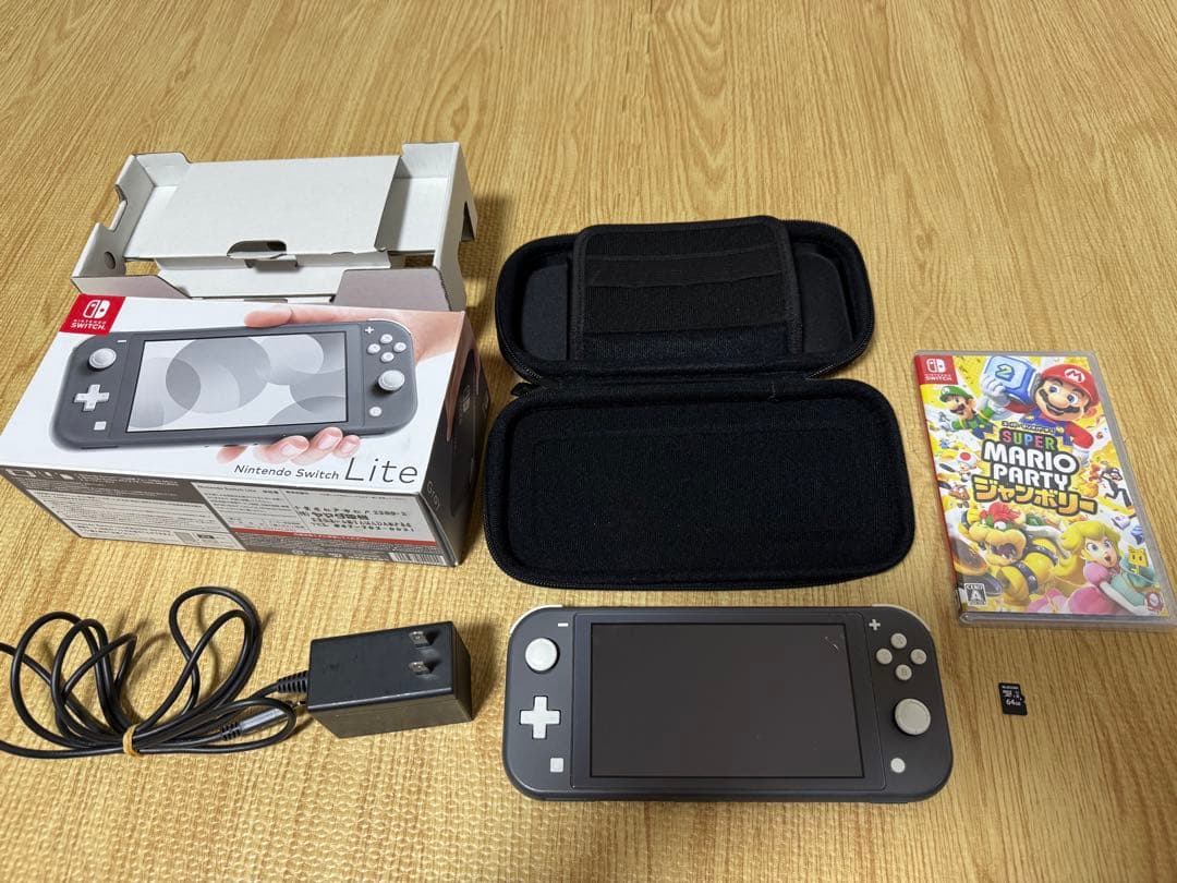 Nintendo Switch Lite グレー＋スーパーマリオジャンボリー新品