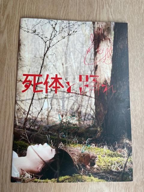 「女の子よ死体と踊れ」新品未開封DVD 映画パンフレット(サイン入り)チラシ付