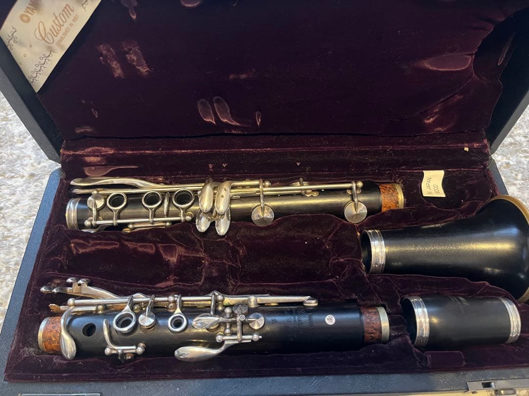 価格△ ヤマハ　クラリネットB♭　YAMAHA YCL-853IIV