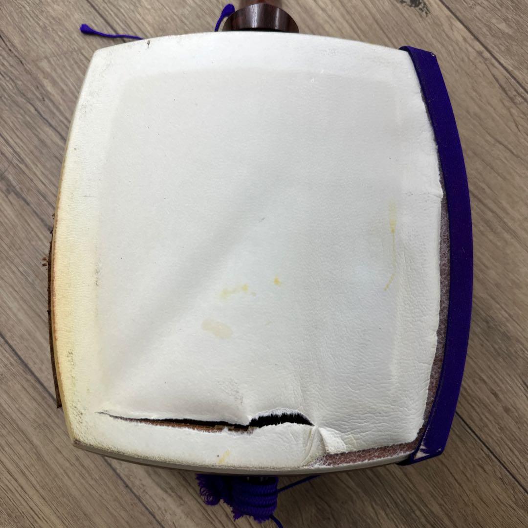 極上　糸巻　三味線　102㎝　ケース付　 東な7-1218①