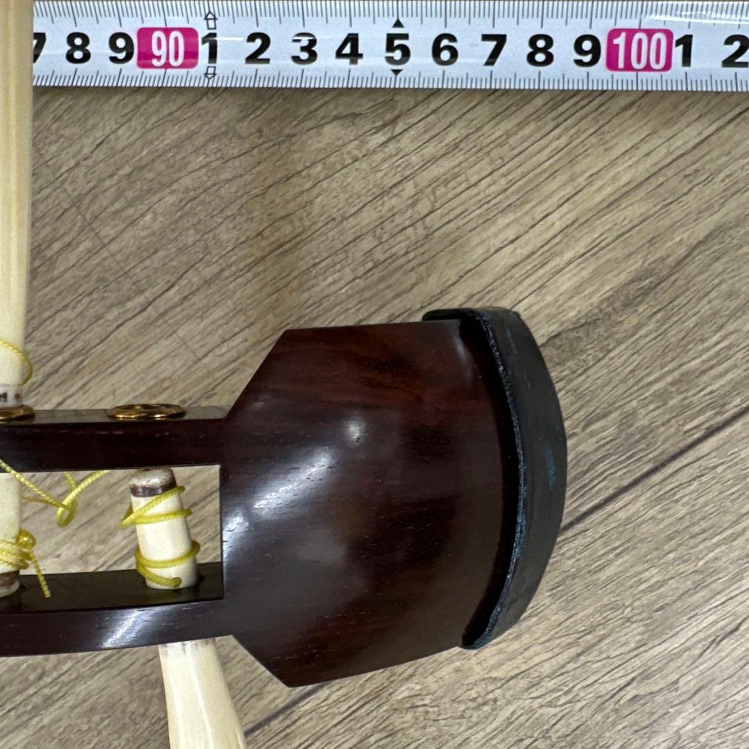 極上　糸巻　三味線　102㎝　ケース付　 東な7-1218①