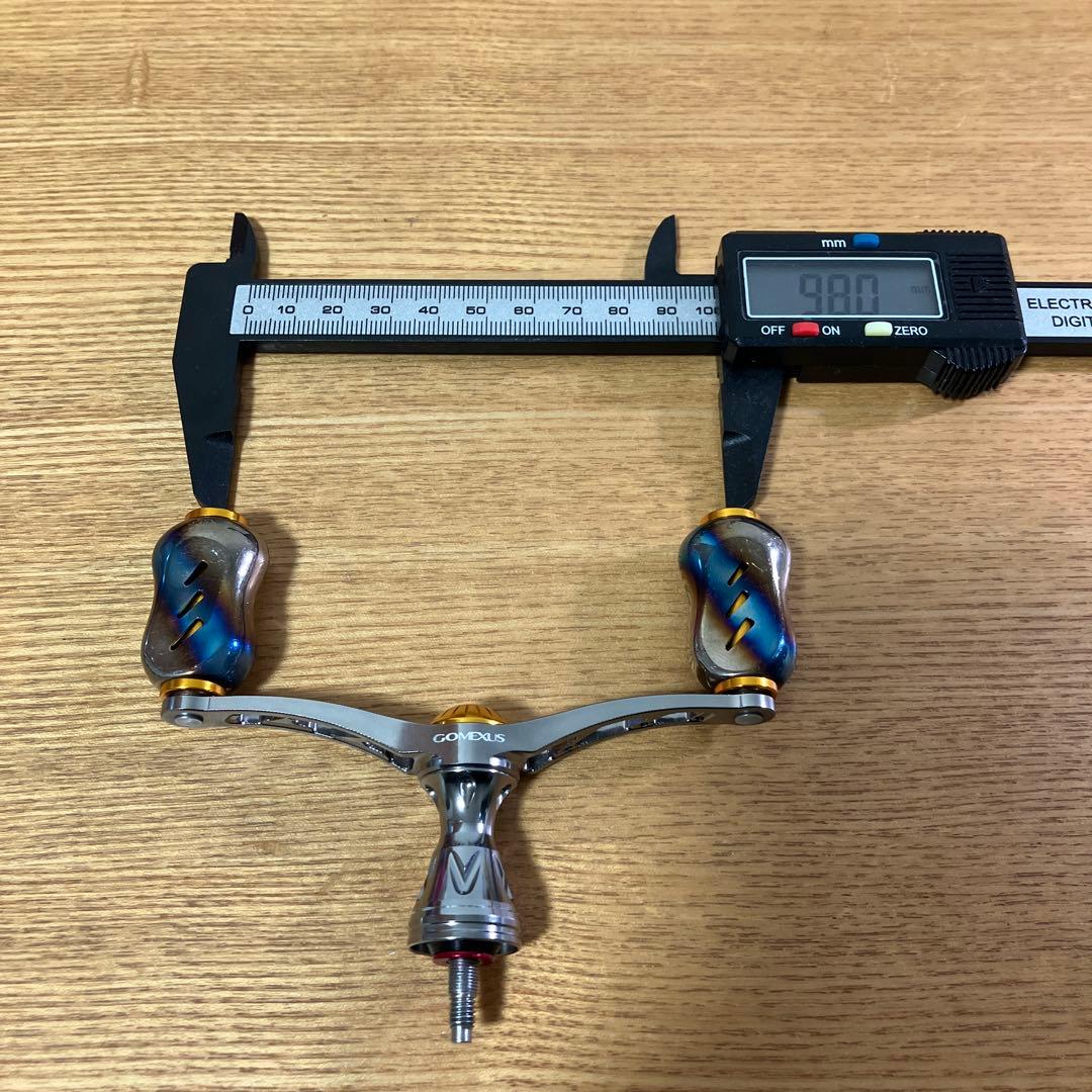 美品　シマノ用　ゴメクサス　ダブルハンドル　ジュラルミン　スタンド　セット