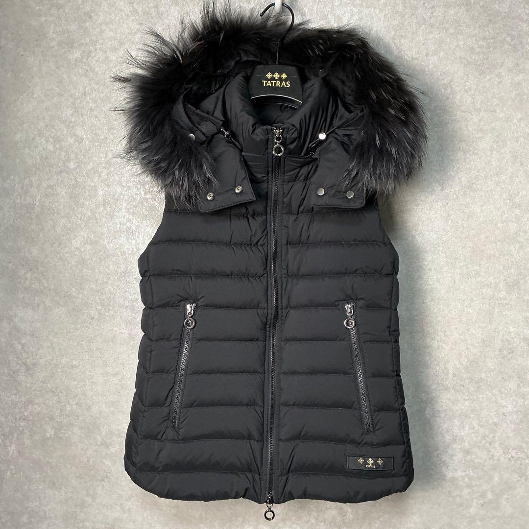 【美品】タトラス　23年　TATRAS　ORSIERA オルシエラ 　ベスト　黒