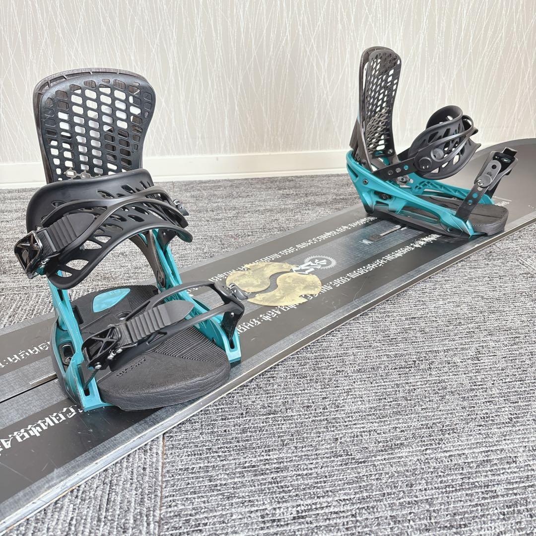 81最高峰❗️バートン ANTLER 初心者用 スノーボードセット★154.5cm