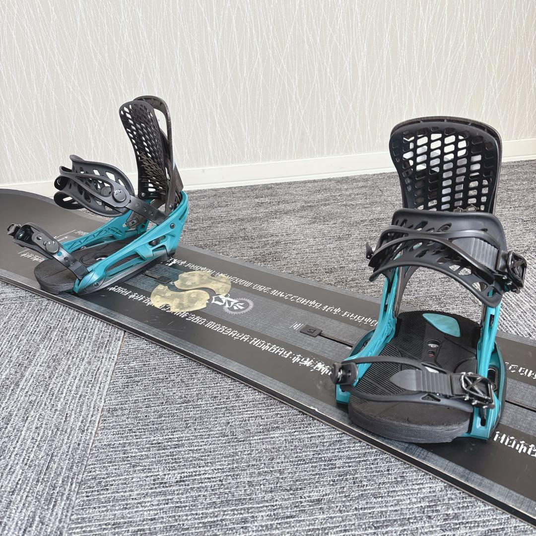 81最高峰❗️バートン ANTLER 初心者用 スノーボードセット★154.5cm