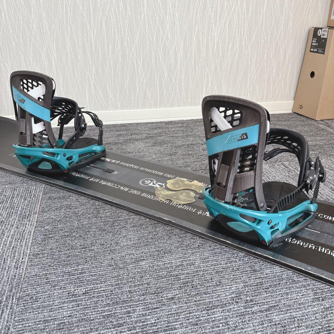 81最高峰❗️バートン ANTLER 初心者用 スノーボードセット★154.5cm