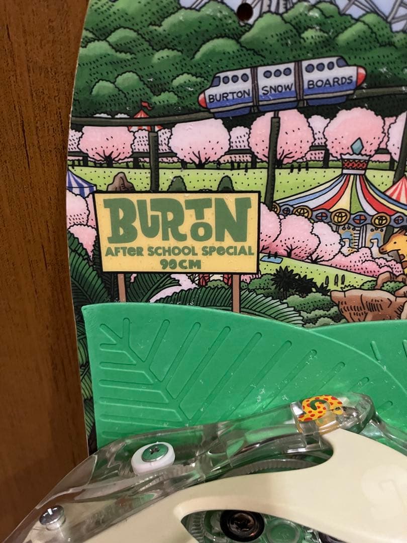 K*u様 スノーボード　BURTON キッズ用　90cm ビンディング付き