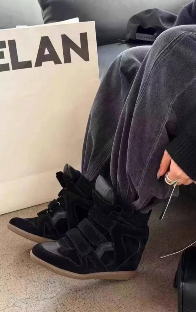 美品 Isabel Marant Bekett Sneakers ブラック 37