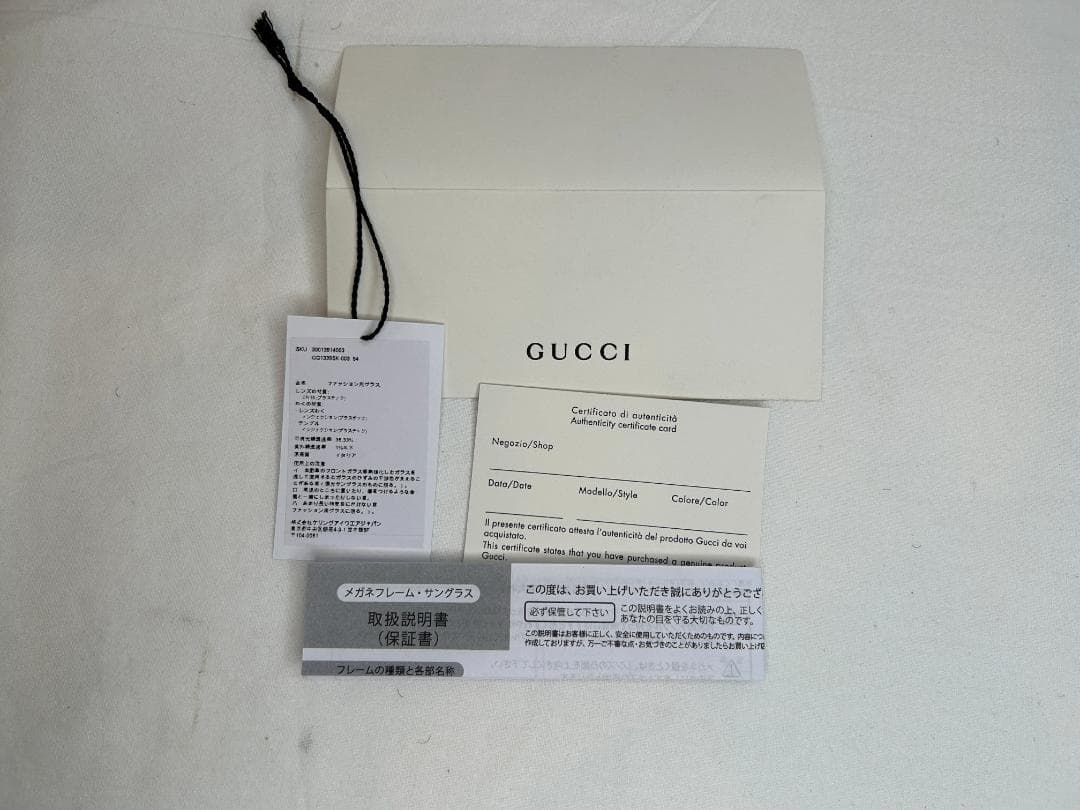 保証書付▪️GUCCI グッチ サングラス アジアンフィット GG1338SK