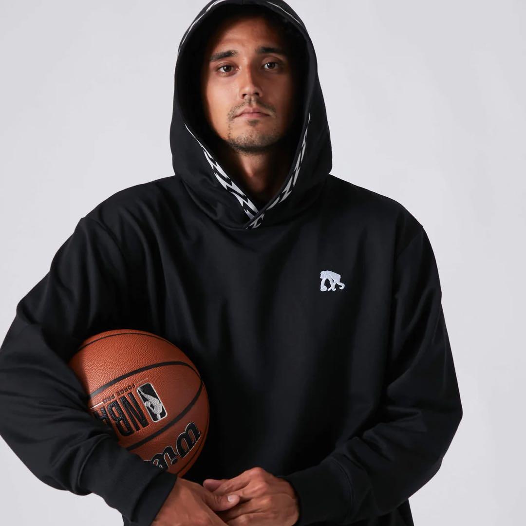 EGOZARU エゴザルクランクテープ フードパーカ　フーディ　パーカー