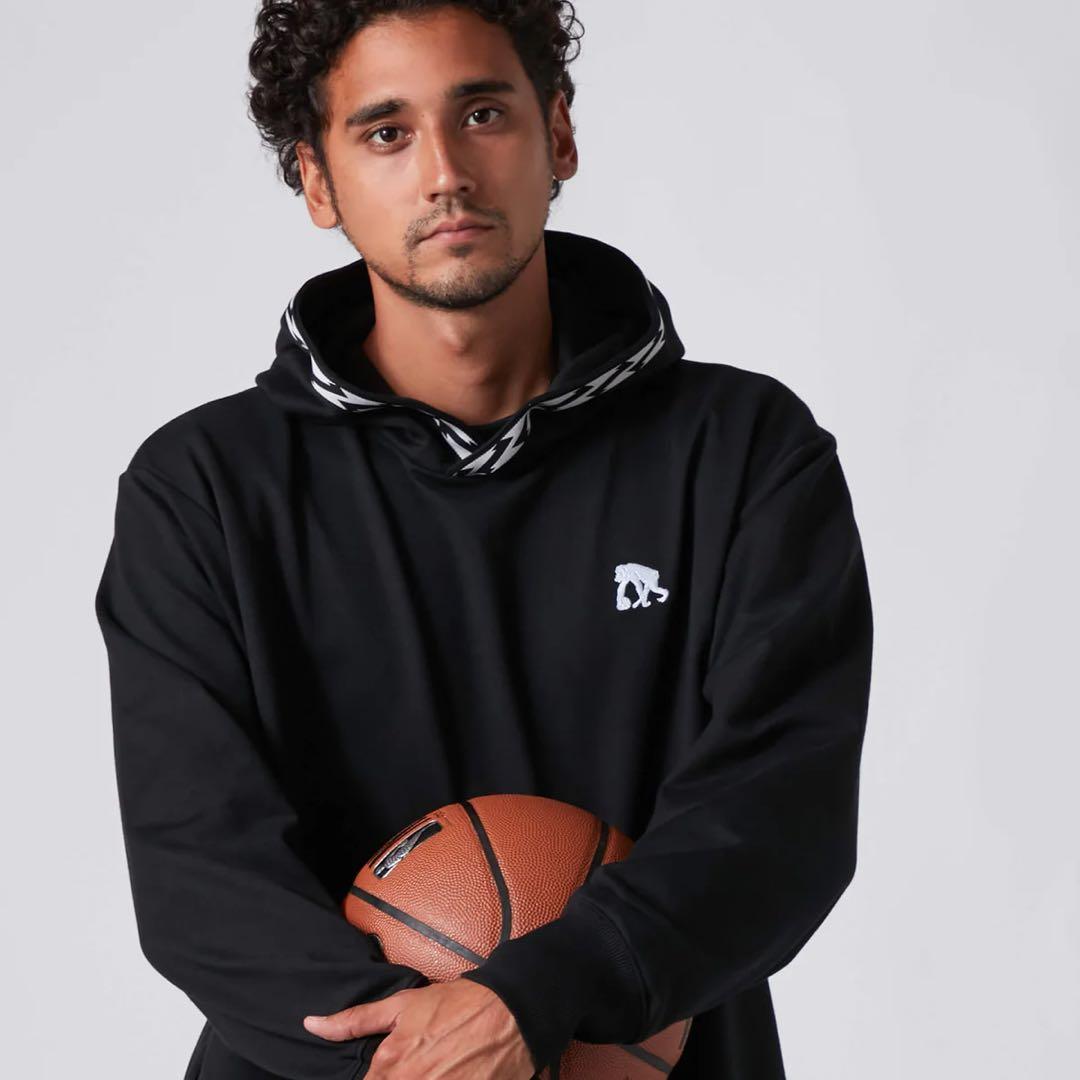 EGOZARU エゴザルクランクテープ フードパーカ　フーディ　パーカー