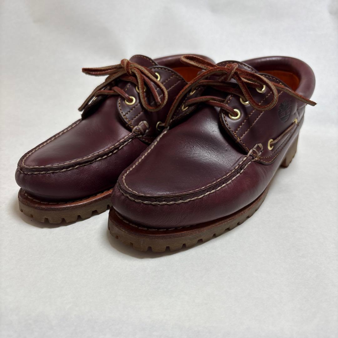 Timberland スリーアイ(3eye) クラシックラグ　バーガンディ