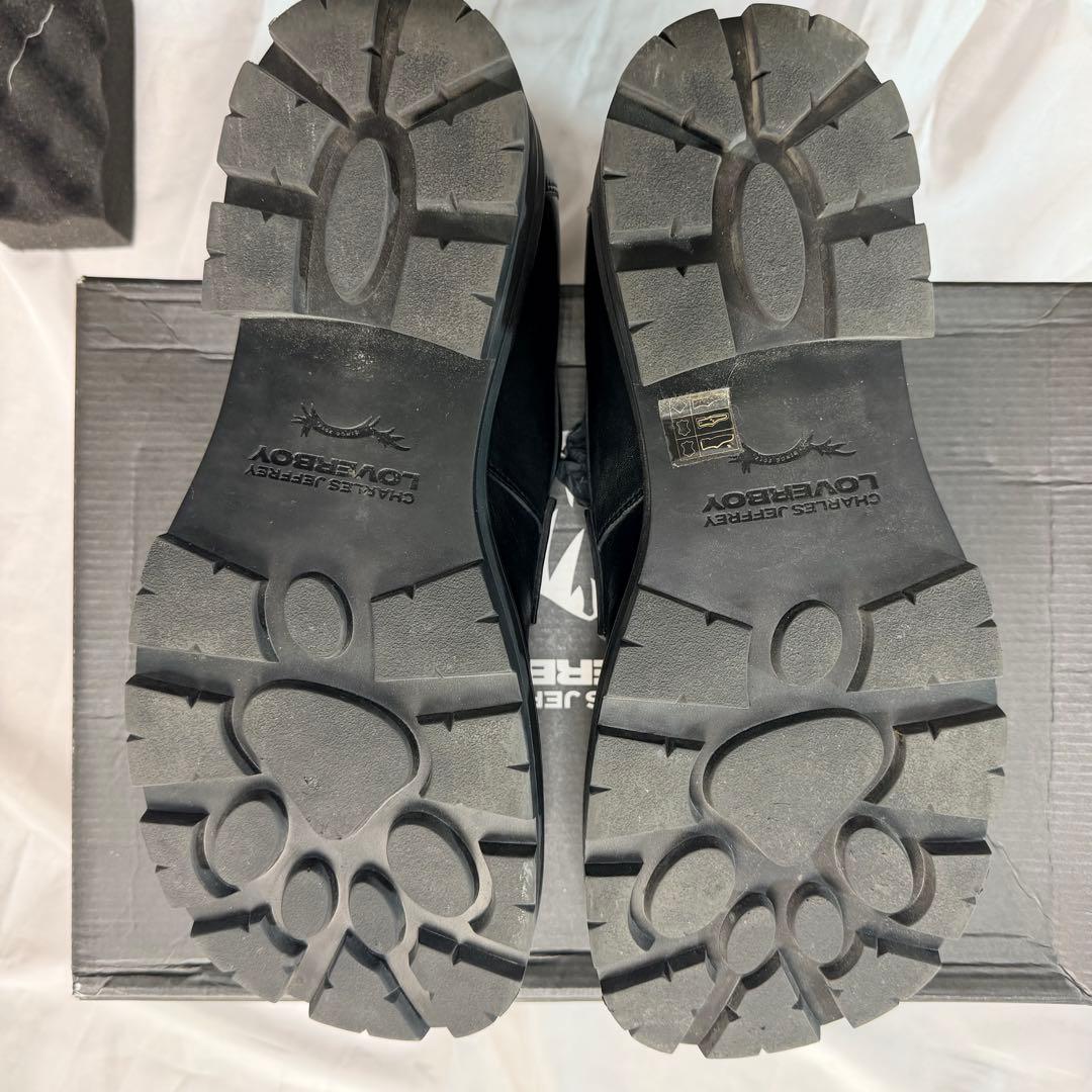 CHARLES JEFFREY LOVERBOY レザー ローファー