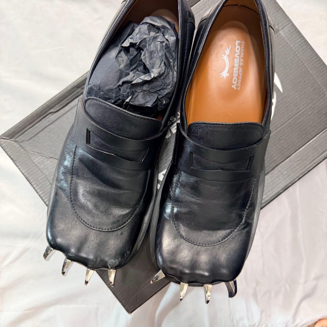 CHARLES JEFFREY LOVERBOY レザー ローファー