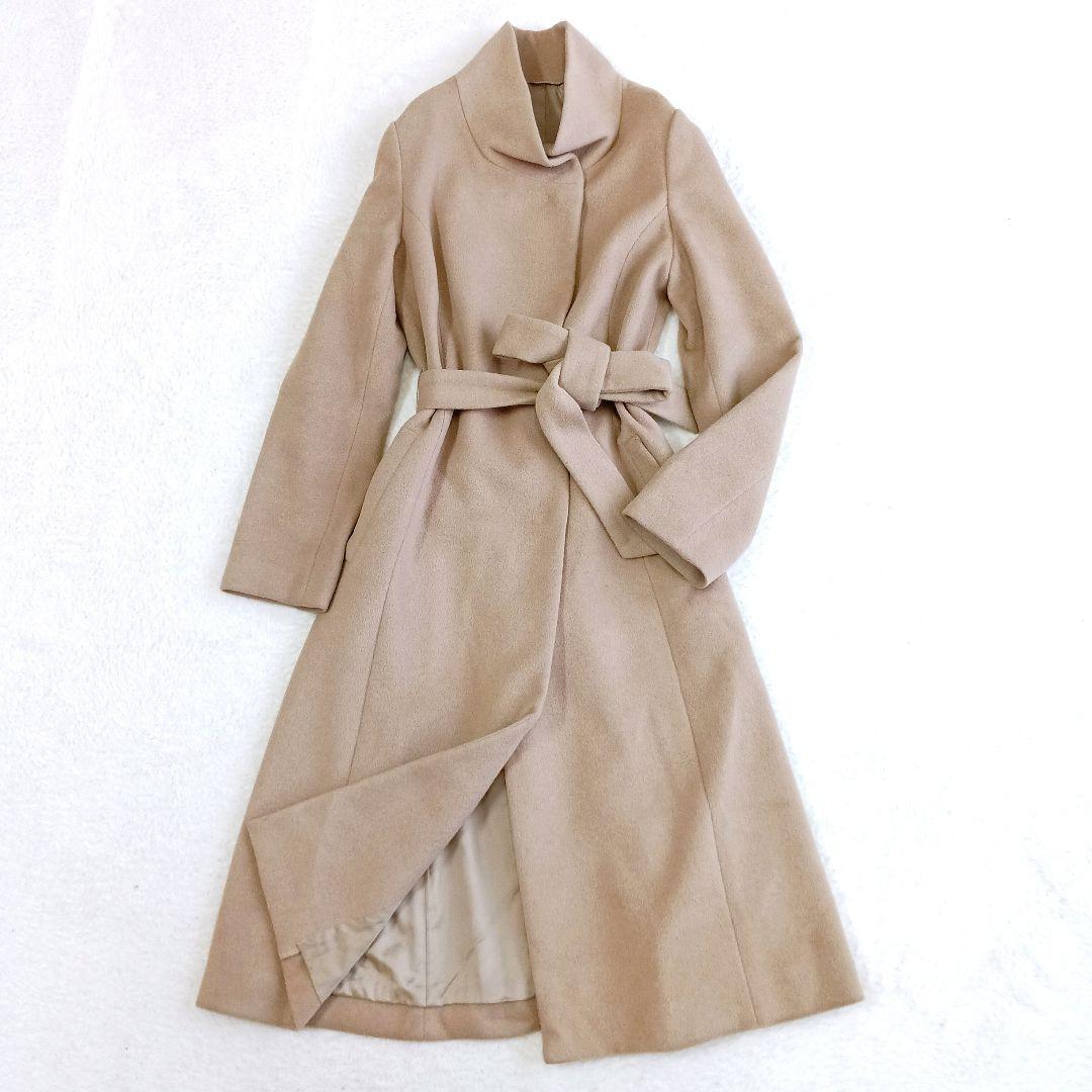 ANAYI　アナイ　アンゴラ　ロングコート　チェスターコート