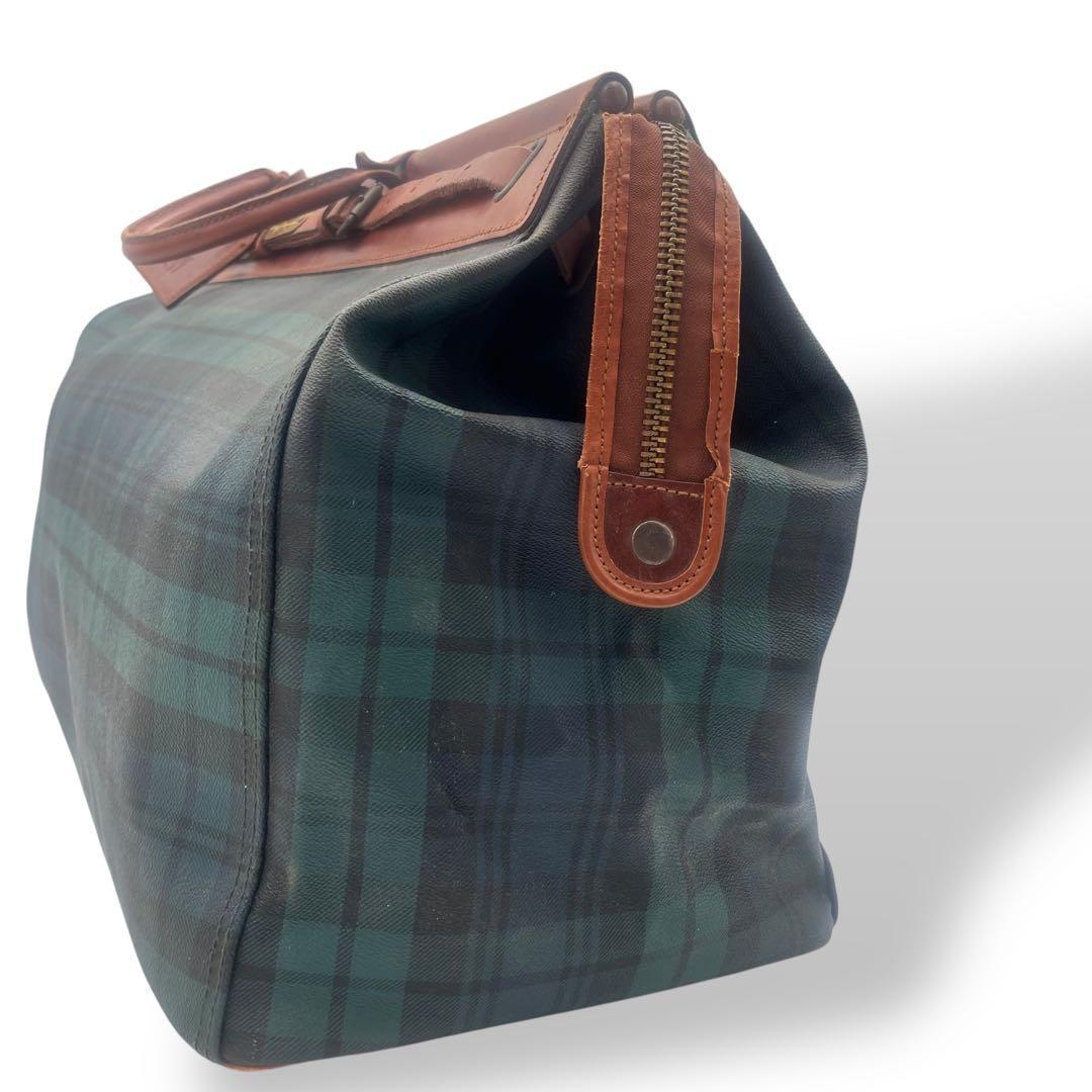 希少 ポロラルフローレン　ヴィンテージ ドクター ボストンバッグ PVC レザー