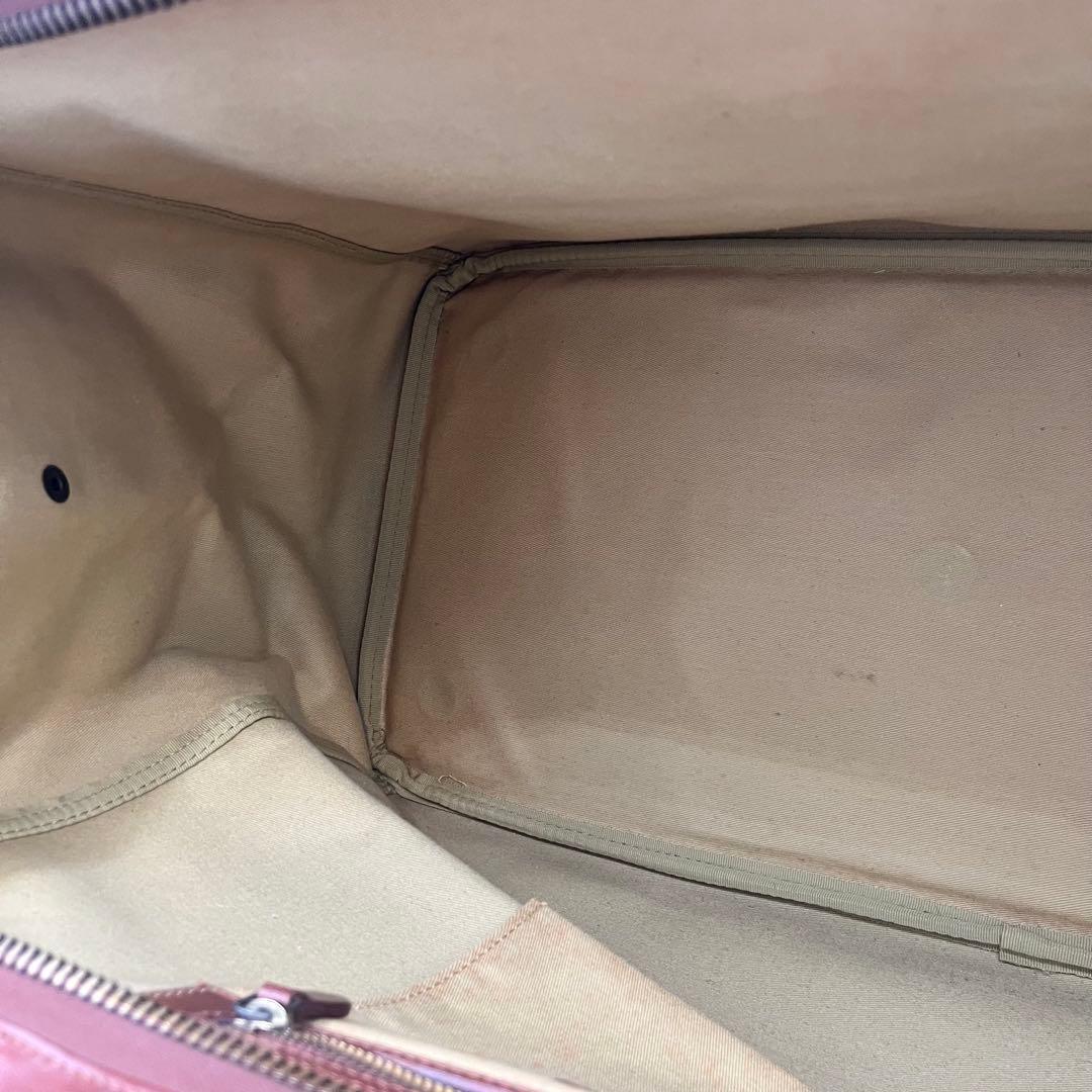 希少 ポロラルフローレン　ヴィンテージ ドクター ボストンバッグ PVC レザー