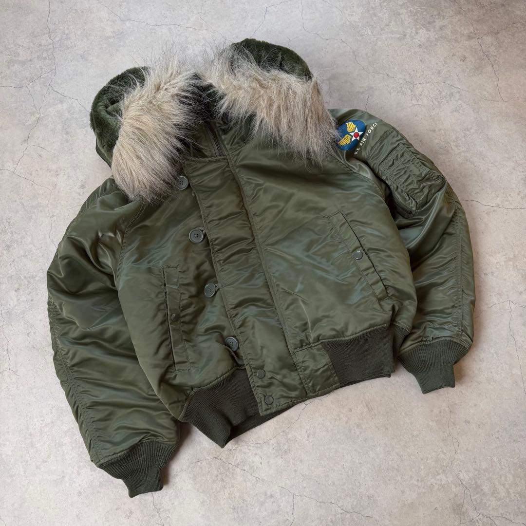 N-2B フライトジャケット TALONジップ