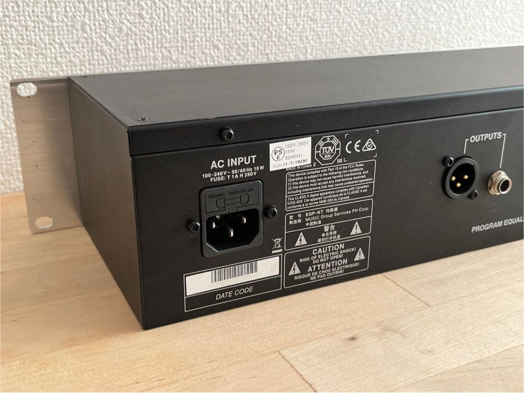 配信機器・PA機器・レコーディング機器 KLARK TEKNIK EQP-KT