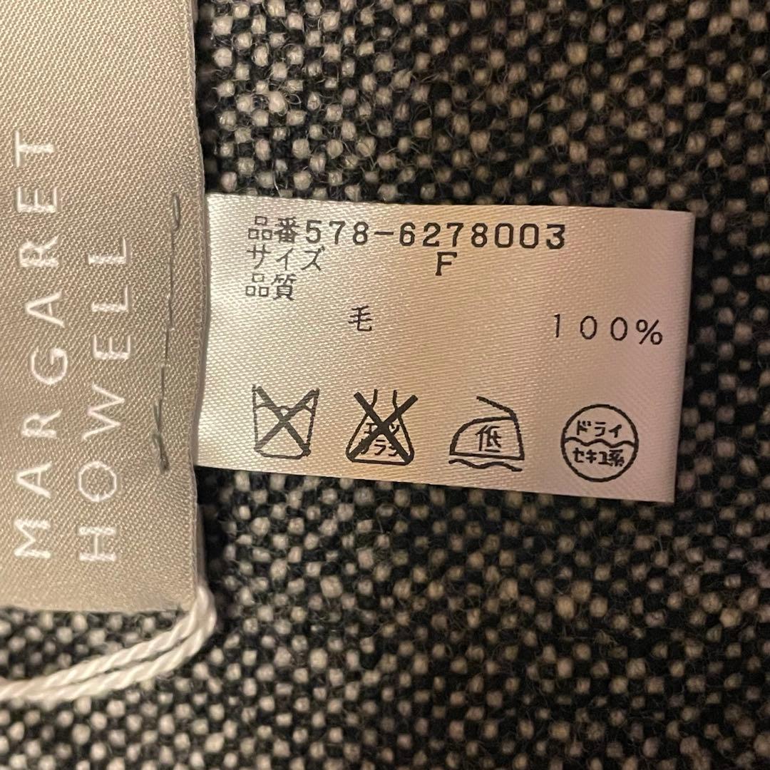 MARGARET HOWELL チェック柄マフラー