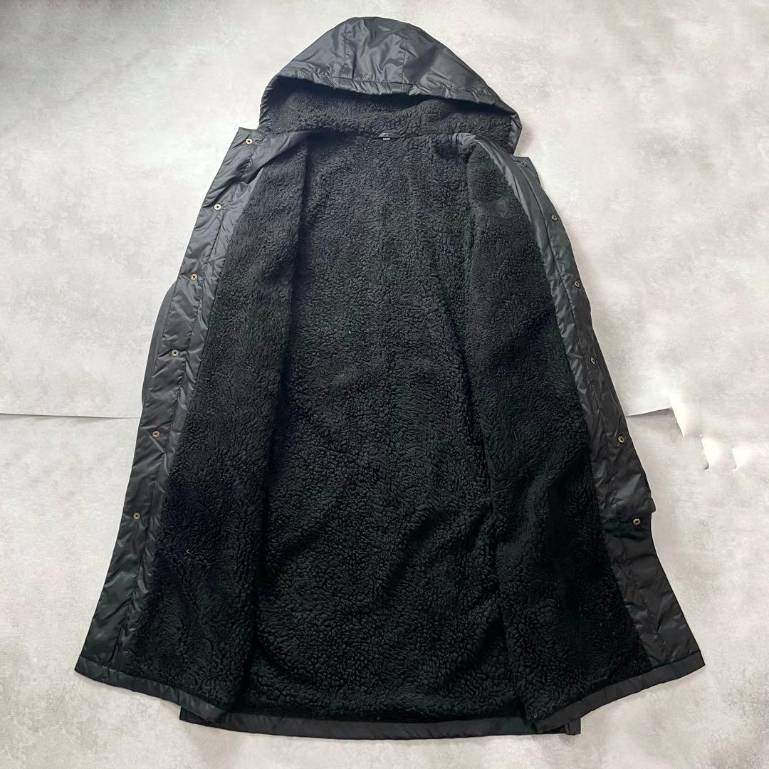 美品✨暖かい✨タイトリスト×FJ ベンチコート 内ボア 黒白 Wネーム XL相当