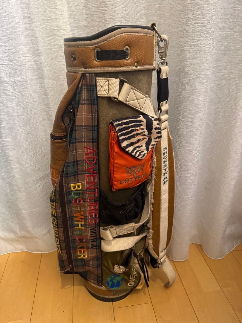 BELDING ベルディング キャディバッグ　ゴルフバック　ブラウン　バックのみ