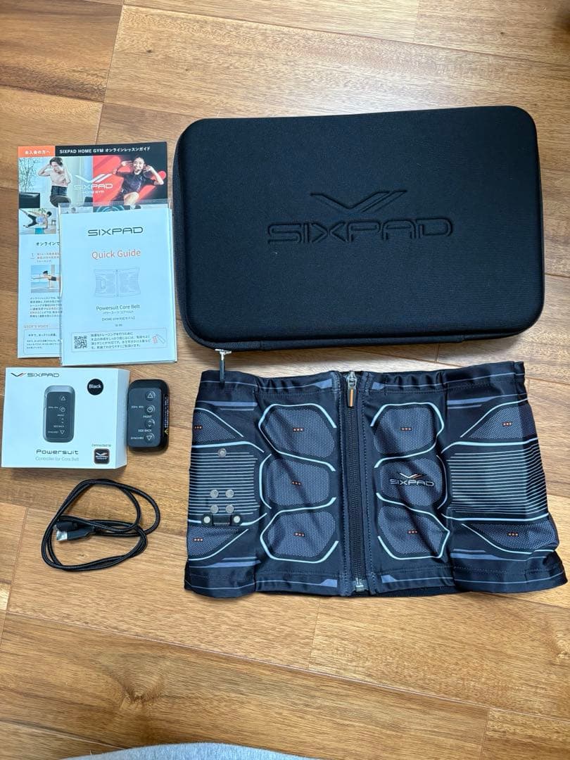 SIXPAD Powersuit Core Belt Mサイズ付属品付き