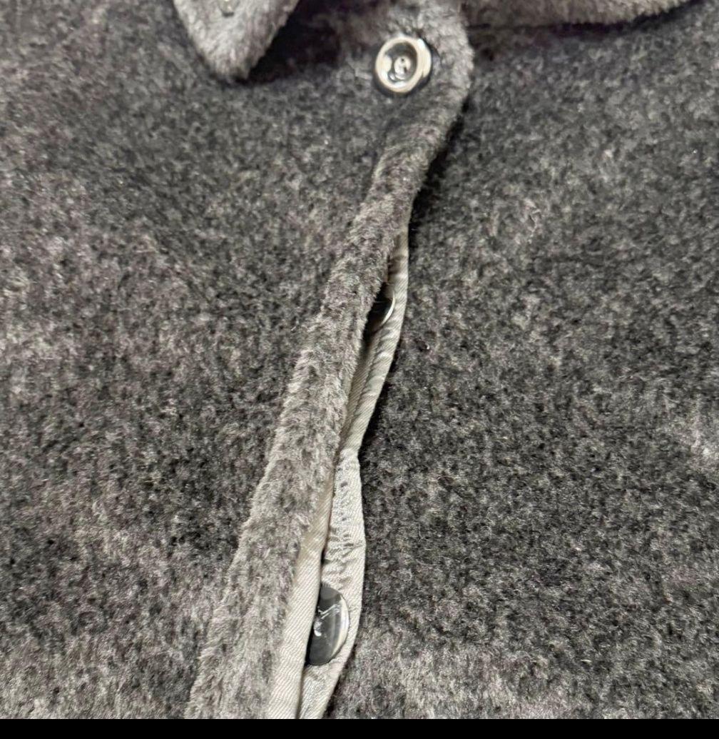 極美品 MaxMara アルパカ シャギーコート 黒 テディ　40 M〜L