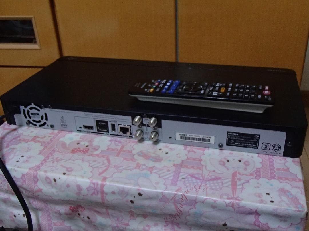 Toshiba REGZA DBR-Z520 ブルーレイレコーダー整備点検済み