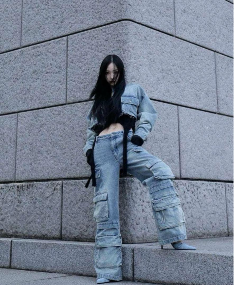 パンツ MELT THE LADY highlight cargo pants