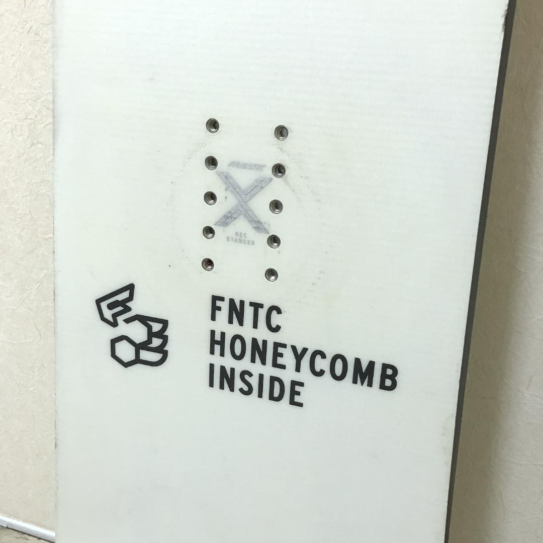 【良品】FNTC TNT 18-19 153cm スノーボード ダブルキャンバー