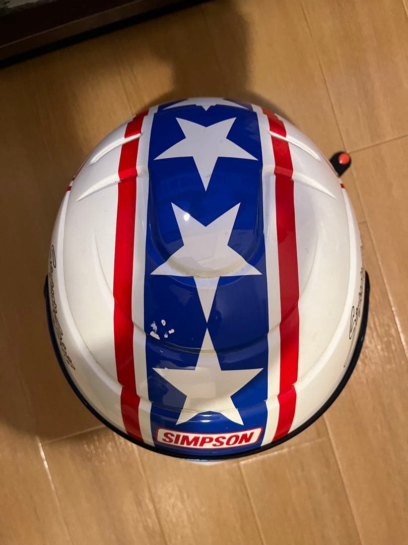 SIMSON フルフェイスヘルメット フレイムスデザイン