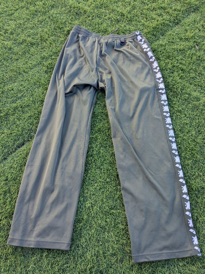 ほぼデッド【L】レア arena 三代目魚武濱田成夫 ジャージ 緑カーキ 上下