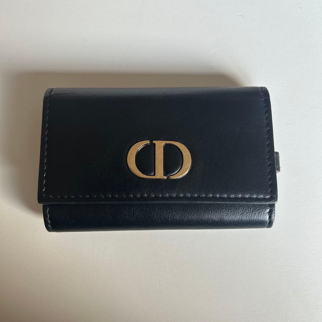 Dior モンテーニュ キーケース ブラック
