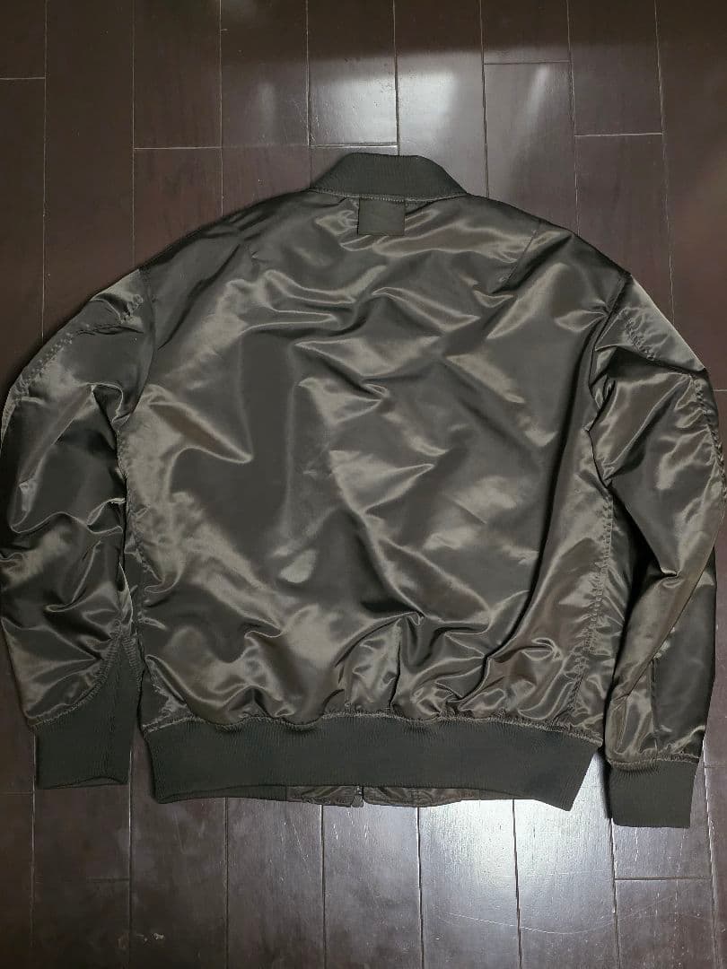 UNIQLO+J MA-1ジャケット Mサイズ ダークグリーン