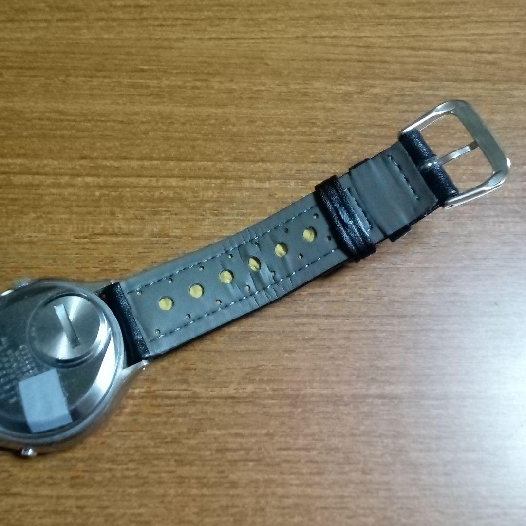 稼動 CITIZEN クリストロン LED ウルトラマン メンズ アナログ腕時計