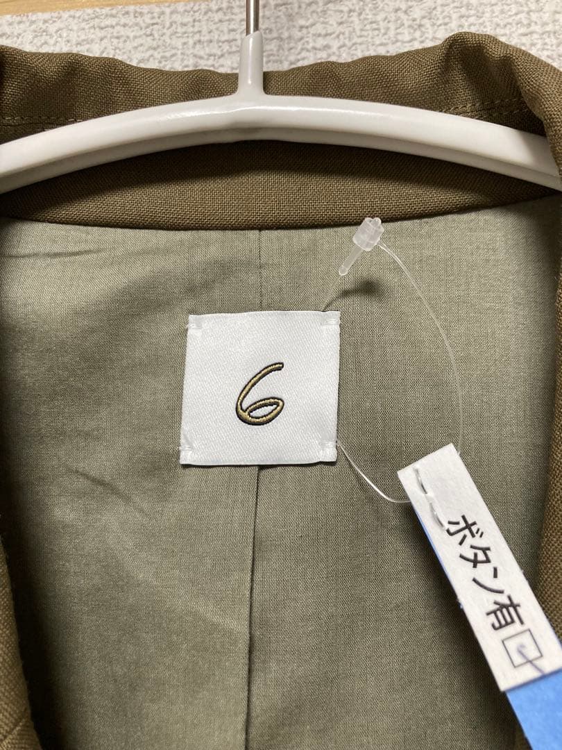 6-ロク- テーラードジャケット