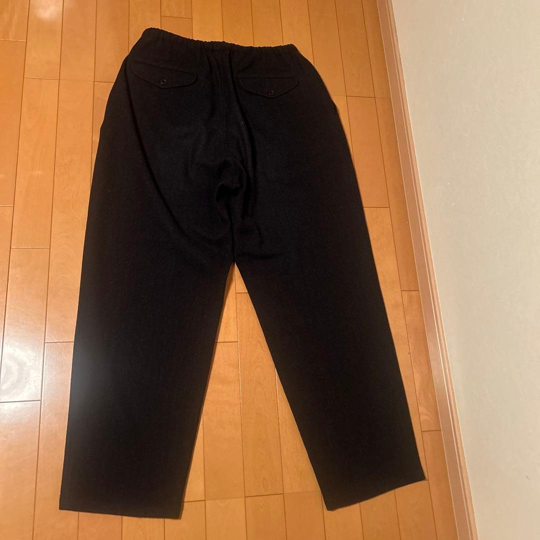 コモリ23AW リファインウール ドローストリングパンツ　COMOLI 2