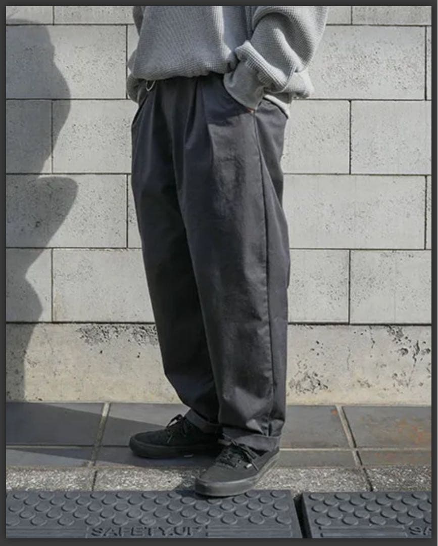 【 fakie stance 】D-50 Chino BLK